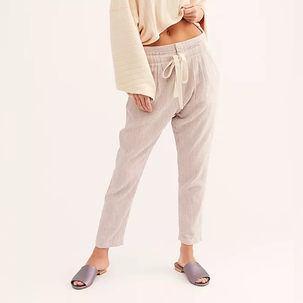 Free People Light at Sunrise 100% Cotton Pants
